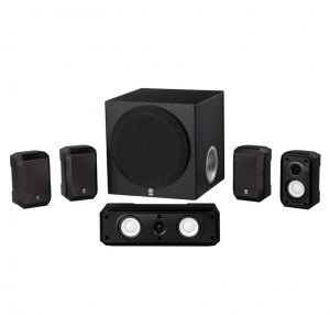 Yamaha NS-SP1800BL 5.1-Channel Home Theater Speaker Set