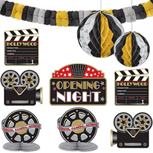  Amscan-Hollywood-Movie-Themed-Party-Decorating-Kit-10-Piece-Black-Gold-Silver Amscan-Hollywood-Movie-Themed-Party-Decorating-Kit-10-Piece-Black-Gold-Silver Have one to sell? Sell now Amscan Hollywood Movie Themed Party Decorating Kit (10 Piece), Black/Gold/Silver